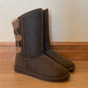 BearPaw Boshie Boots in Chestnut, Women’s Size 10